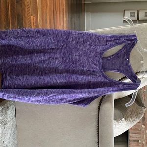 Lululemon Swiftly Tech Razorback Top purple